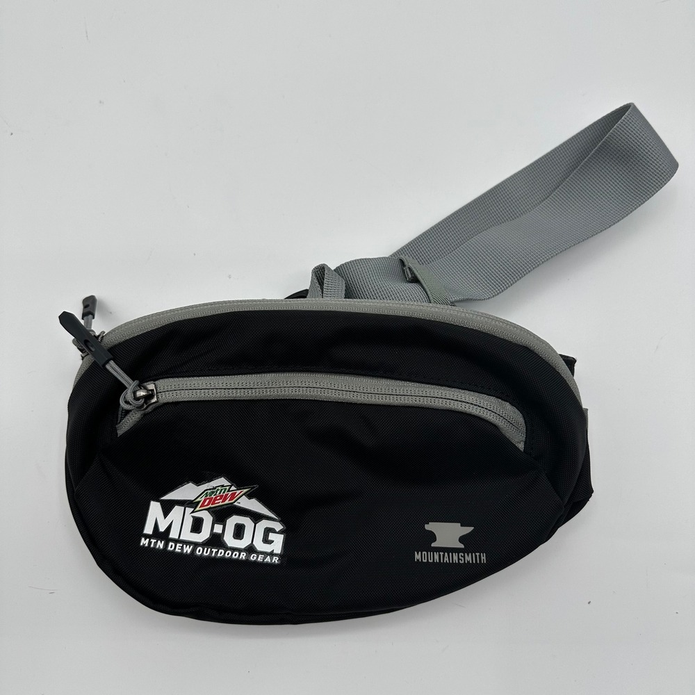 Mountainsmith‎ Mtn Dew Outdoor Gear MD-OG Fanny Pack Black Waist Bag Hiking